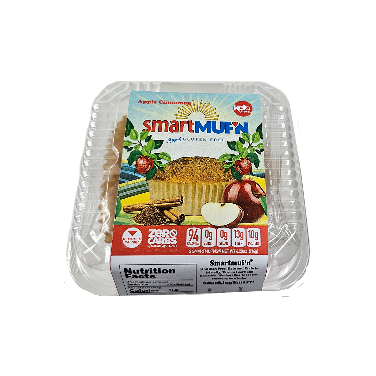 Apple Cinnamon Smartmuf'n (2-Muf'ns)