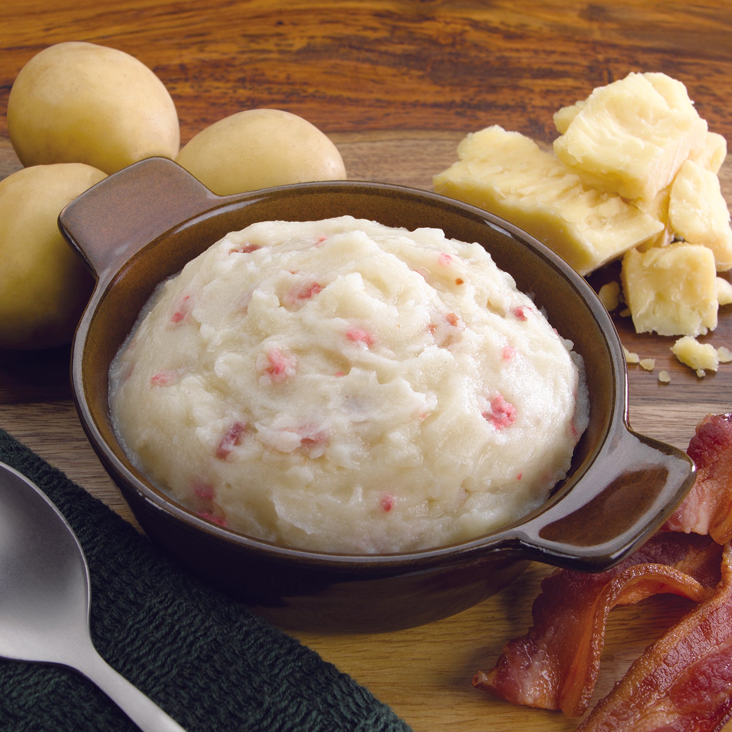 Bacon Cheddar Mashed Potatoes
