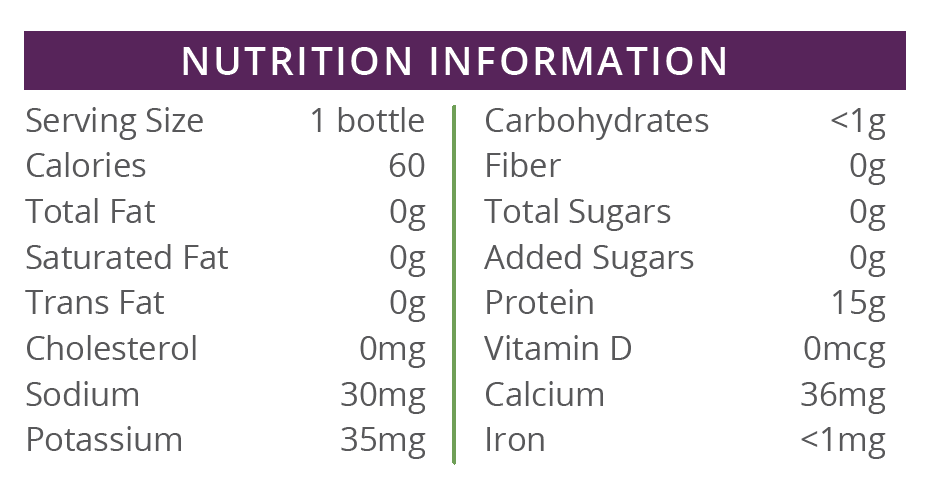 Cran-Grape High Protein Single Shot