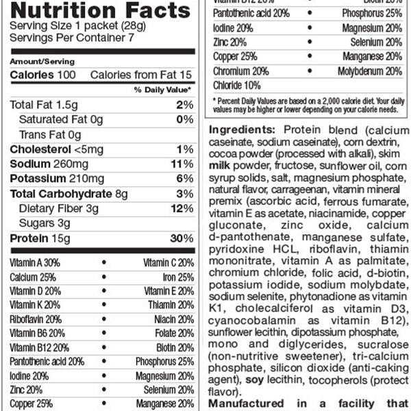 Chocolate Proti-Max Pudding Shake