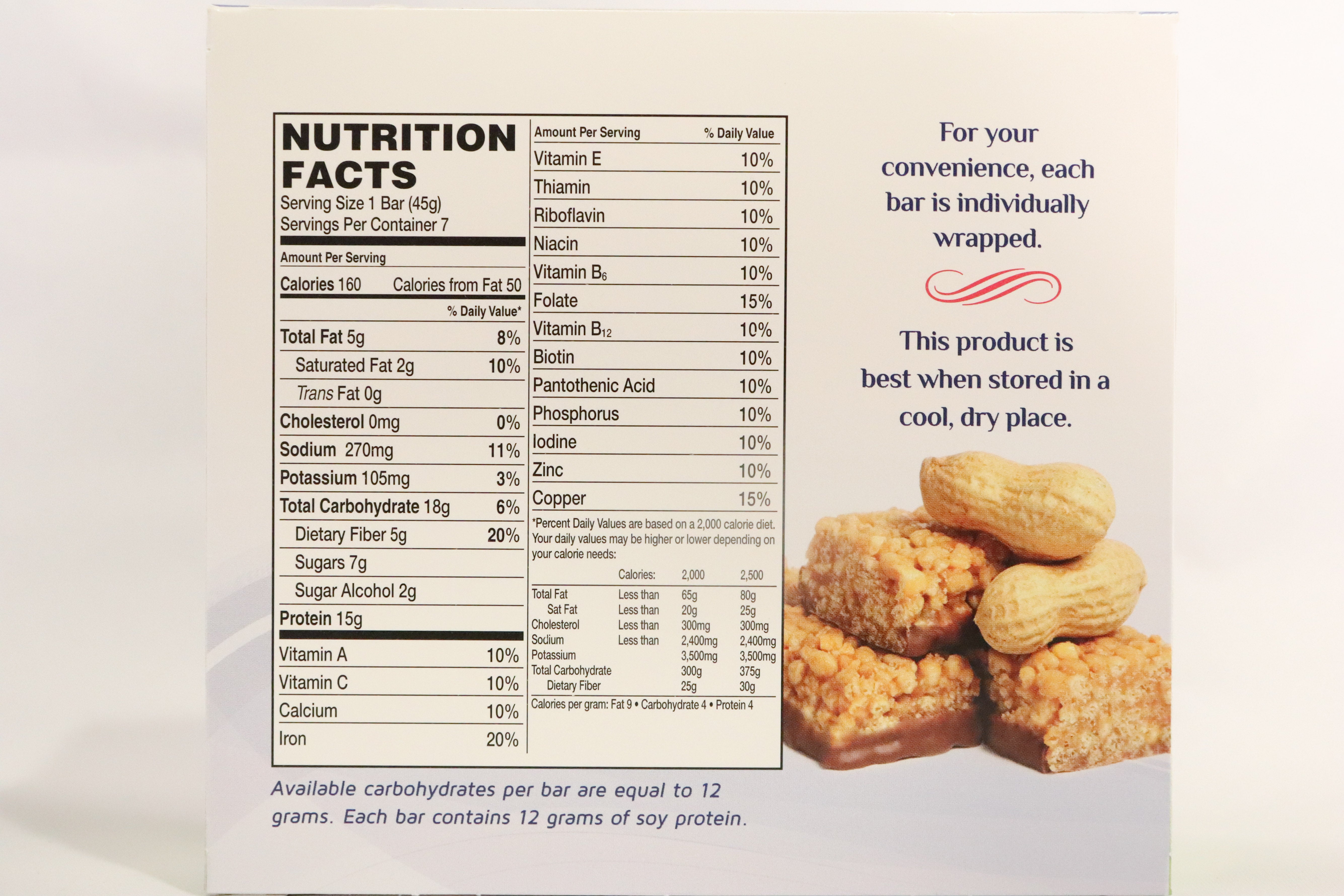 Peanut Crisp Protein Bar