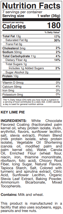 ProtiDiet Key Lime Pie Wafer