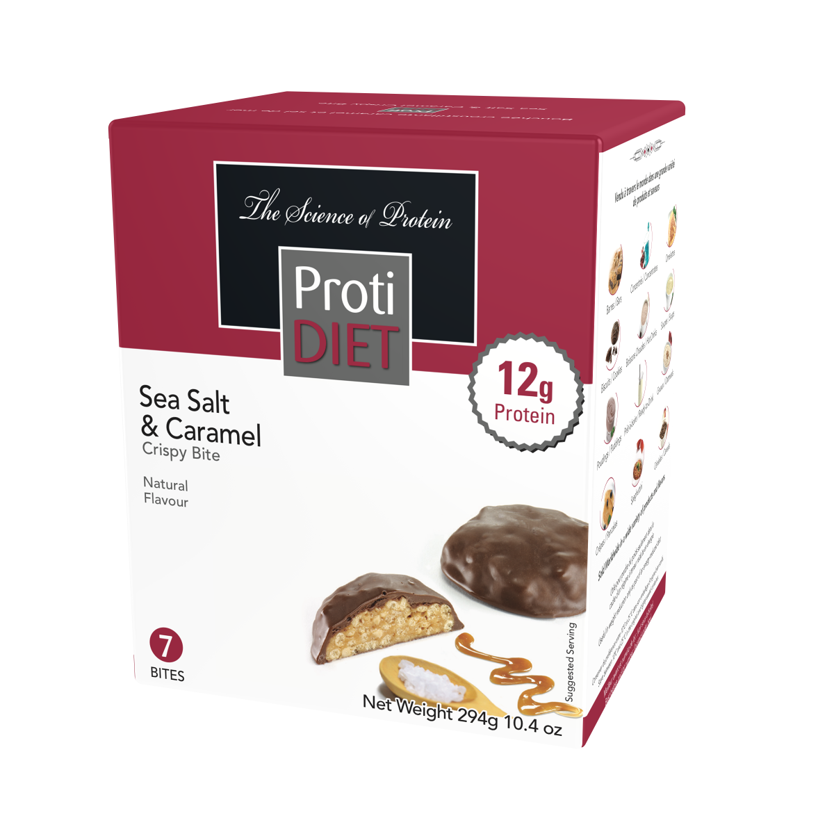 ProtiDiet Sea Salt & Caramel Crispy Bites