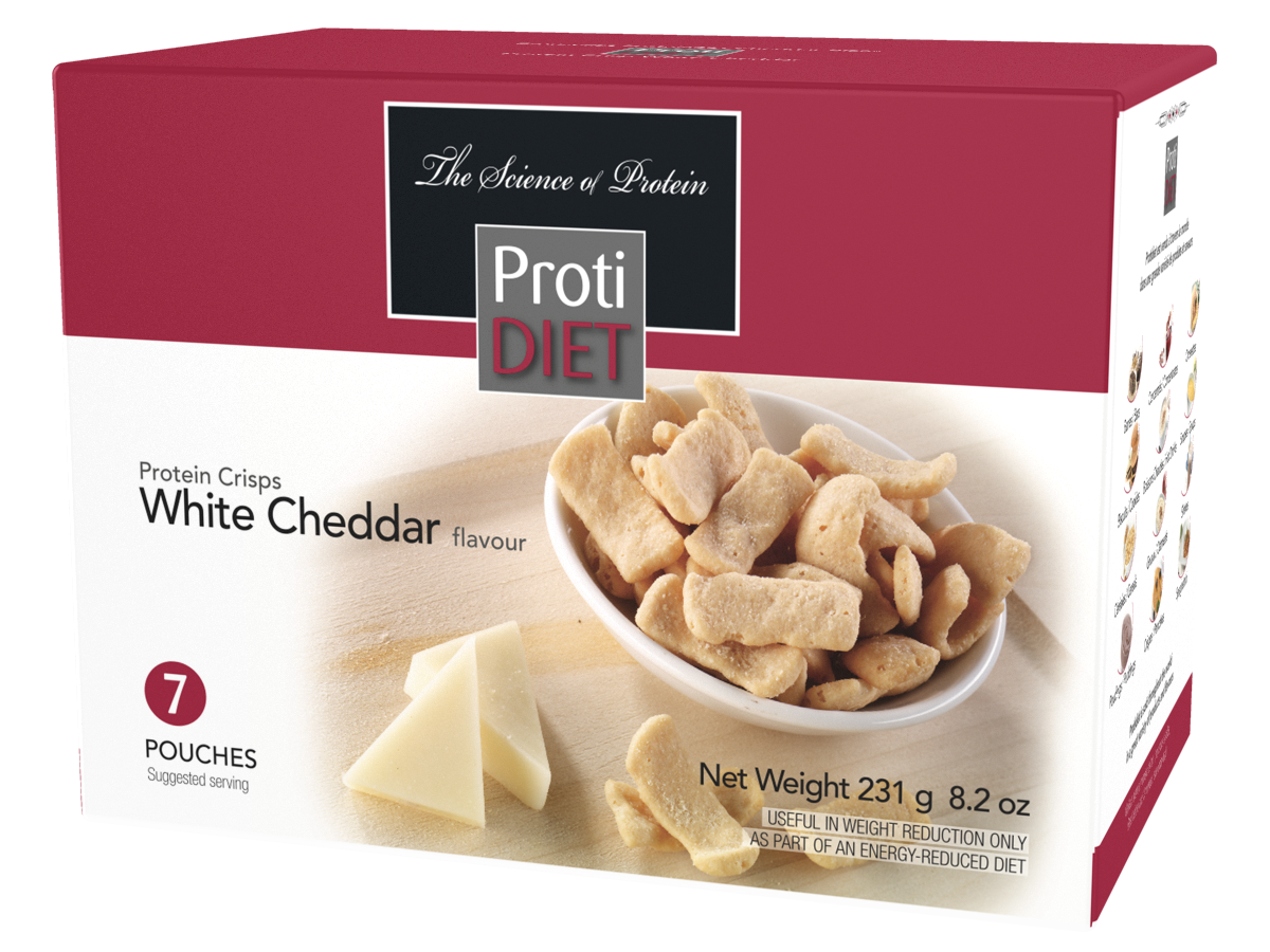 ProtiDiet White Cheddar Crisps
