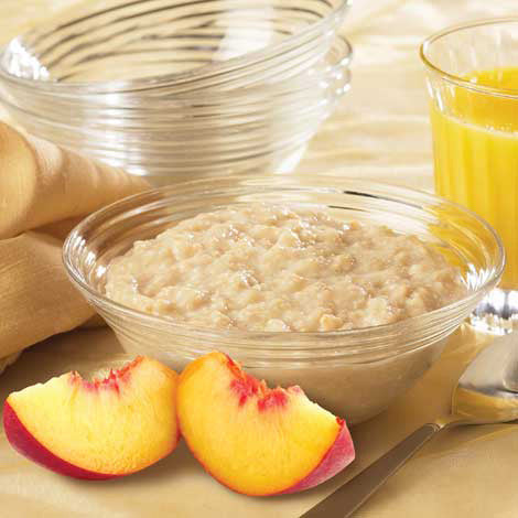 Peaches & Cream High Protein Oatmeal