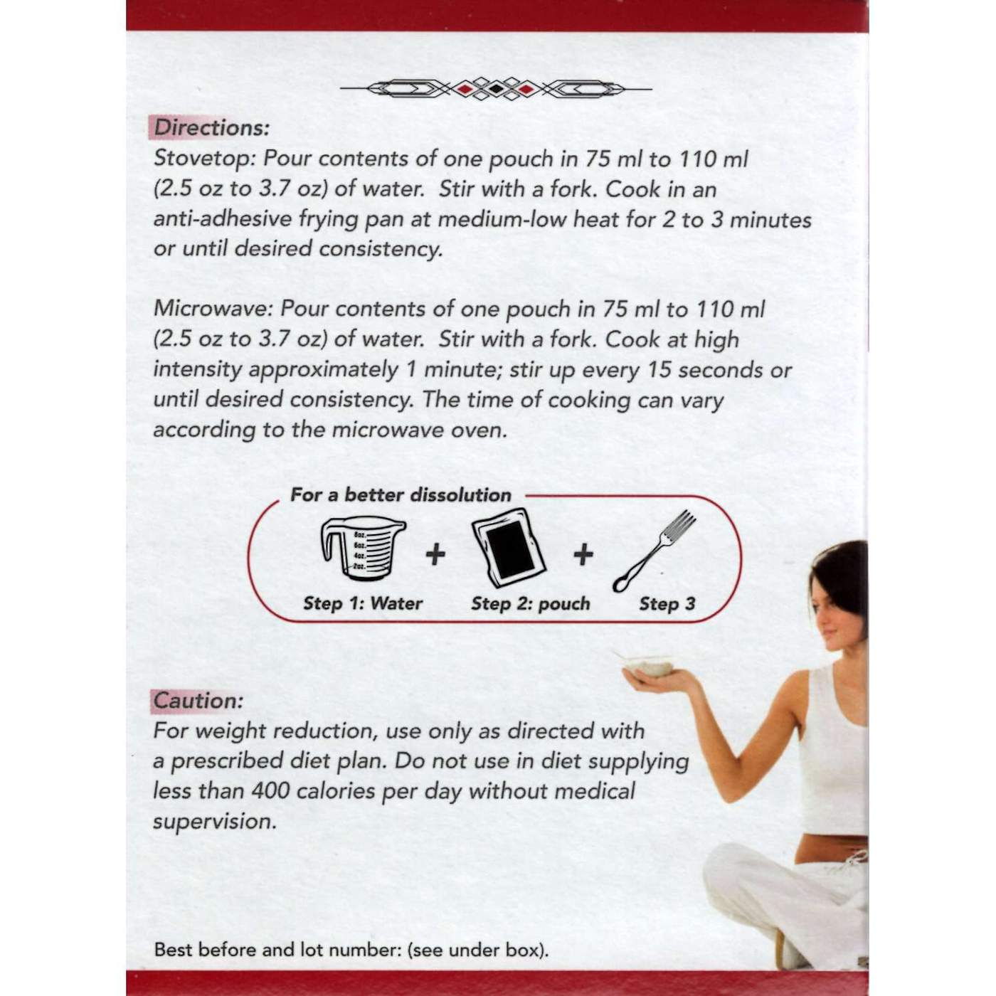 ProtiDiet Bacon Cheese Omelette Mix