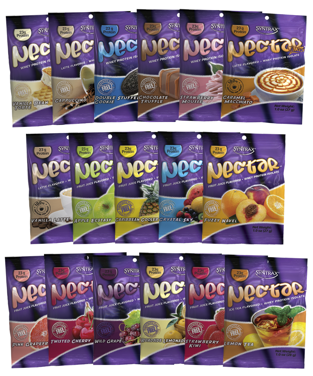 SYNTRAX Nectar - GRAB N' GO - Strawberry Mousse