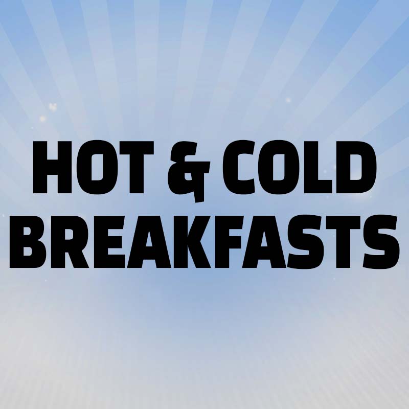 Bariatric Hot Cold Breakfasts