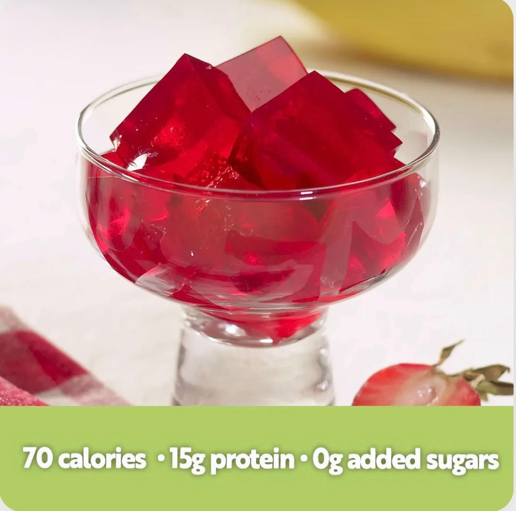 Strawberry Banana Gelatin