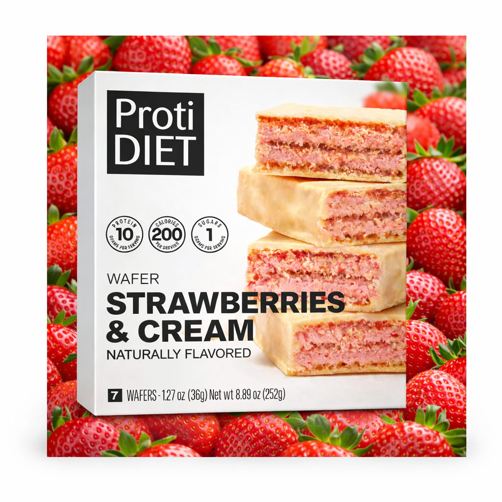 ProtiDiet Strawberries & Cream Wafer