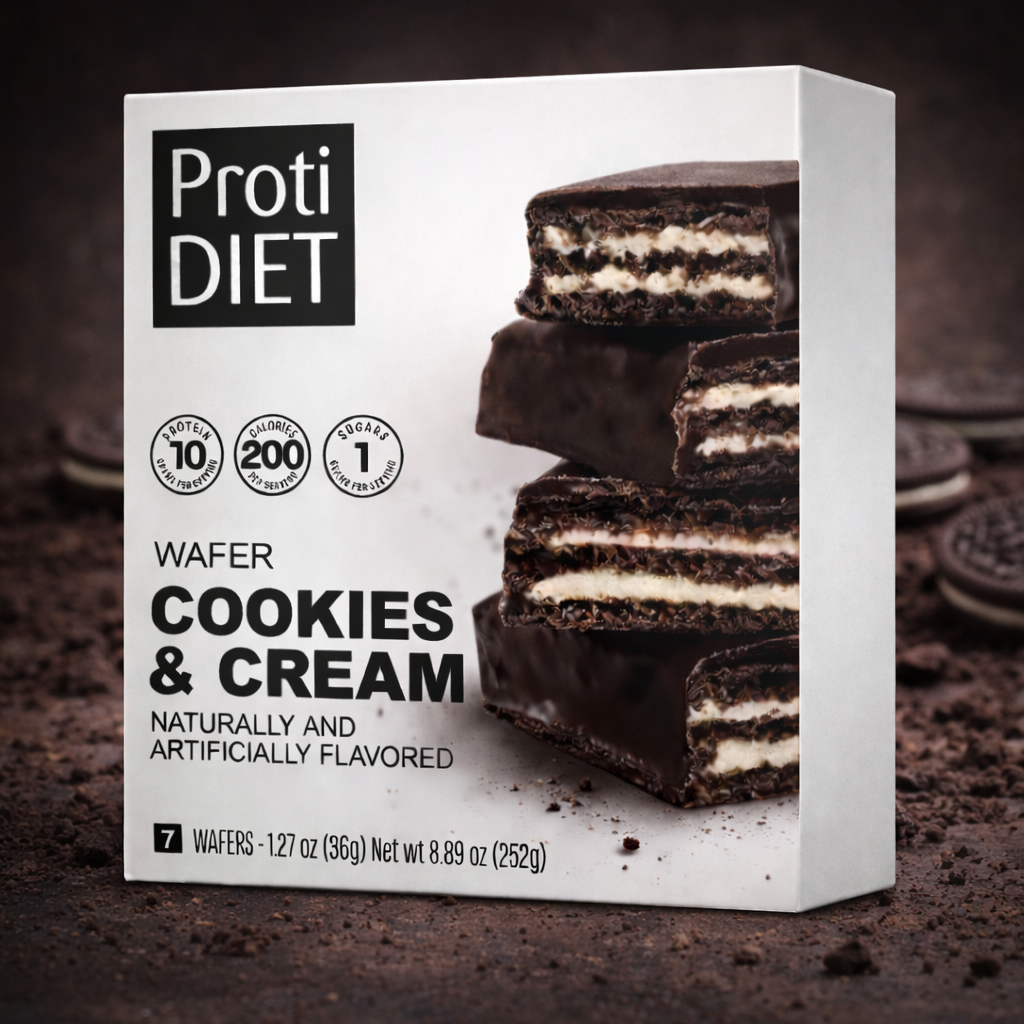 ProtiDiet Cookies & Cream Wafer