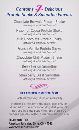 SHAKES - 15g Variety Pack