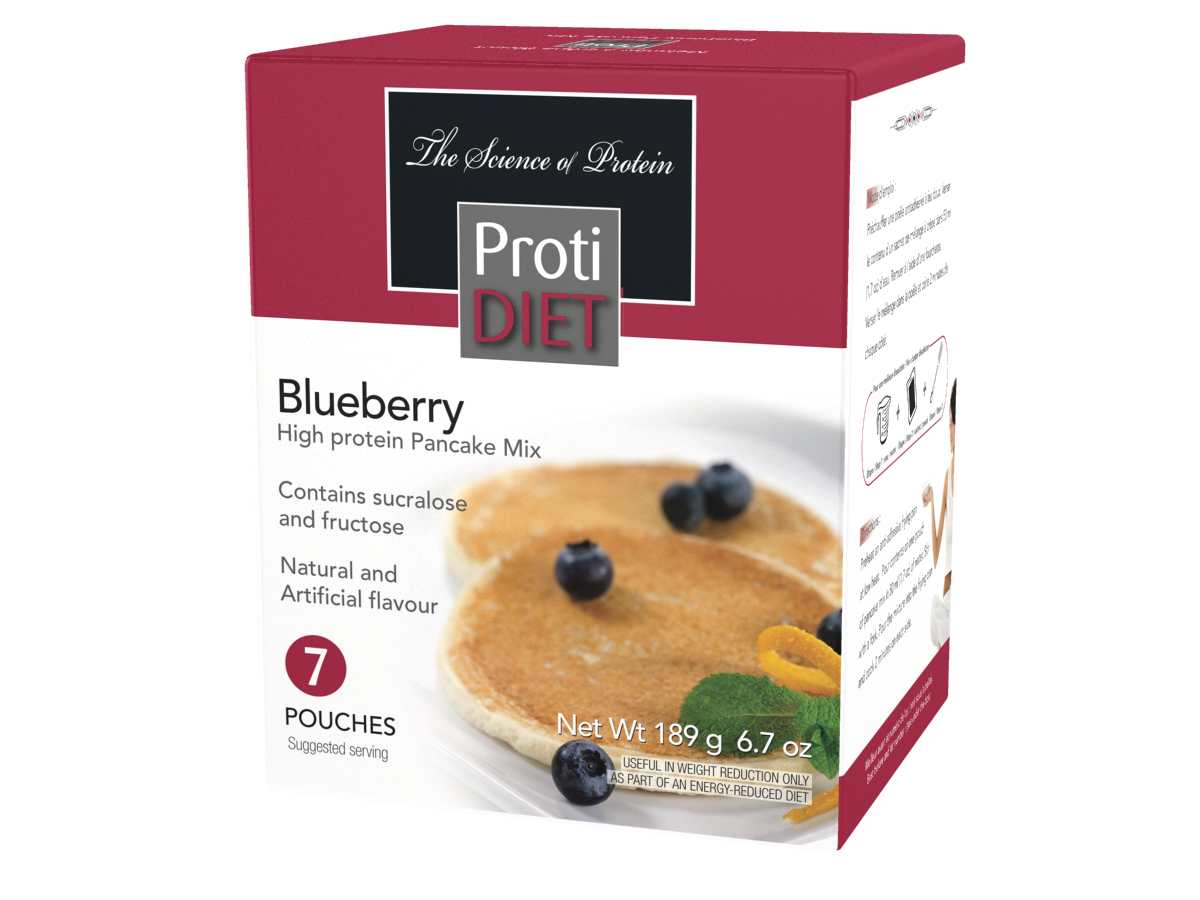 ProtiDiet Blueberry Pancakes