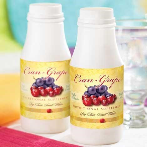 Cran Grape Fruit Drink in a bottle