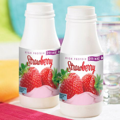 Strawberry Instant Drink in a bottle