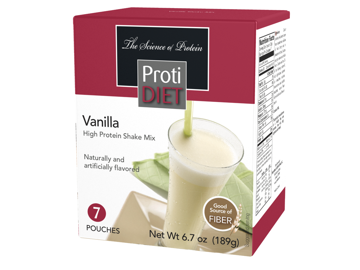 ProtiDiet Vanilla High Protein Shake Mix – BariatricFoodDirect.com