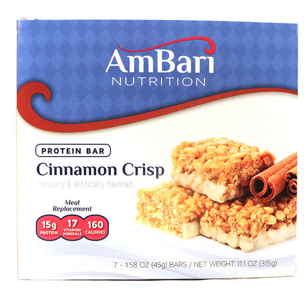 Cinnamon Crisp Bar - 15 grams of protein
